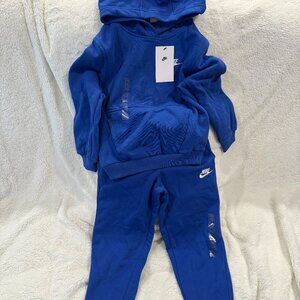 Kids Royal Blue Nike Sweatsuit (NEW)
